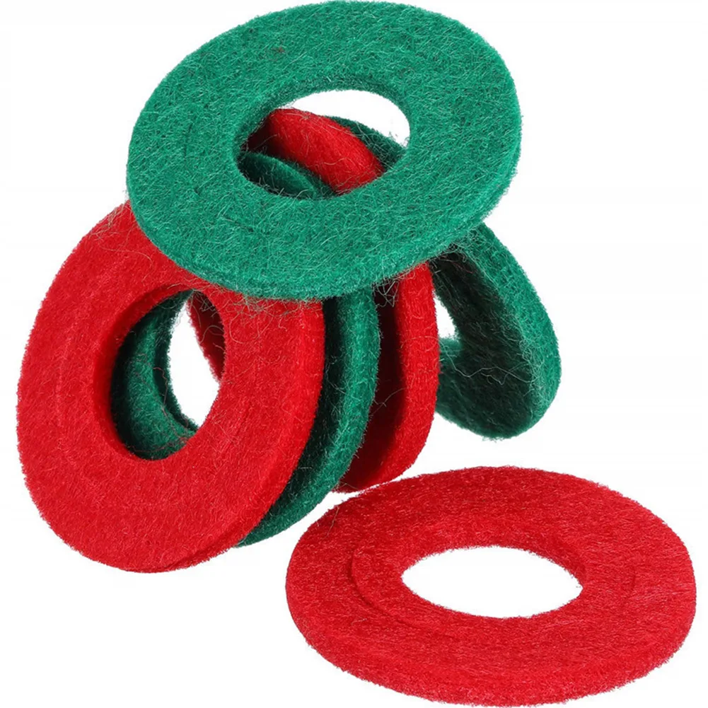 Battery Terminal Protector Anti Corrosion Auto Car BC2127 Pad Gasket Red+Green Set Thick Felt Fiber Washer Ring Mat