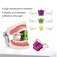 Plaquettes orthodontiques en silicone dentaire, Retenants intra-oraux, Écarteurs buccaux résistants aux hautes températures, Ensembles de plaques linguales dentaires 6