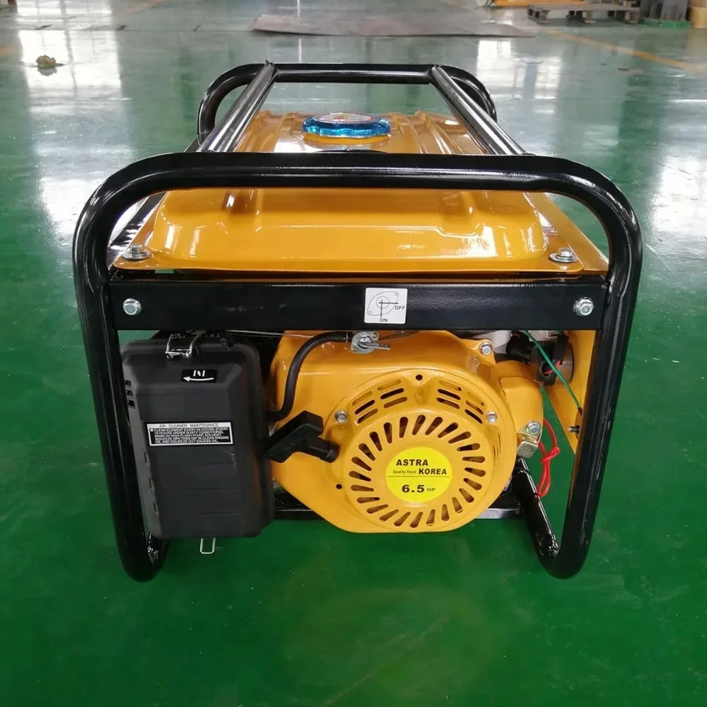 Portable Power Station Generator 3.5KW Aluminum Gasoline Portable Generator 220V 50HZ Manual Activation