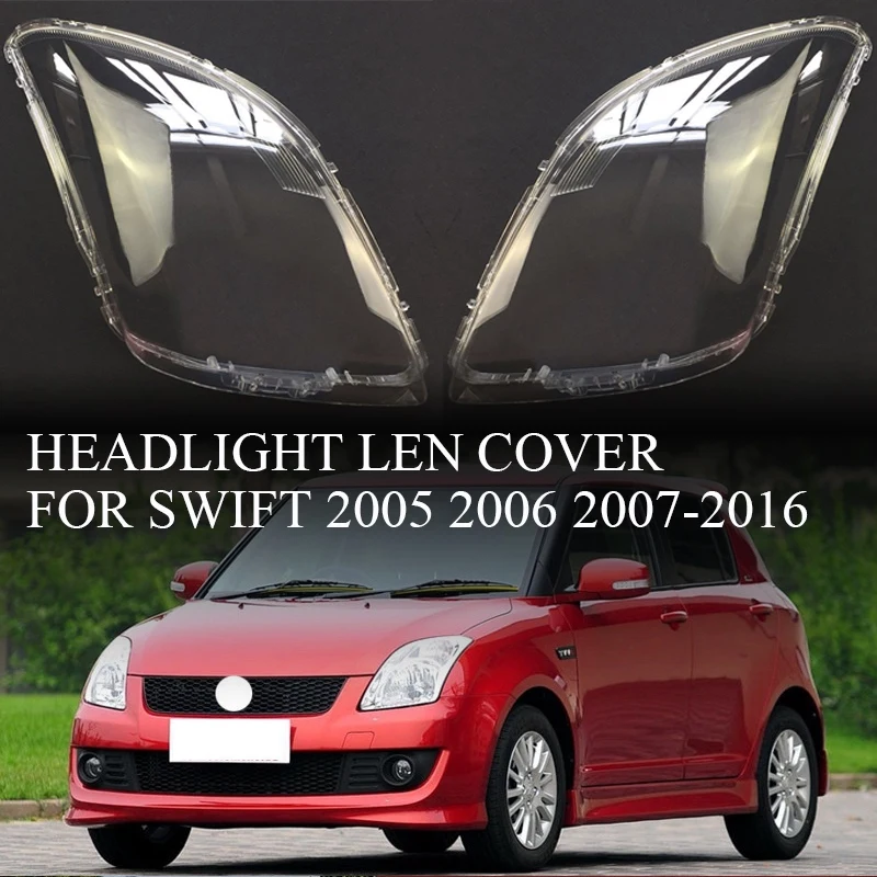 

Прозрачная крышка для объектива автомобильной фары для Suzuki Swift 2005 2006 2007 2008 2009 2010 2011-2016 Right