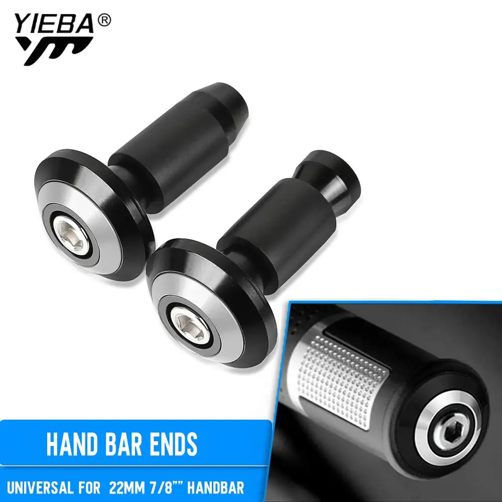 

Universal Motorbike Handlebar End Plug Slider Motorcycle Counterweight Handlebar Ends 7/8'' 22MM Handle Bar Cap Cover For Honda