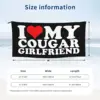 I Love My Hot Cougar Girlfriend Beach Towel Soft Microfiber Quick Dry Absorbent Quick Towels For Pool 2