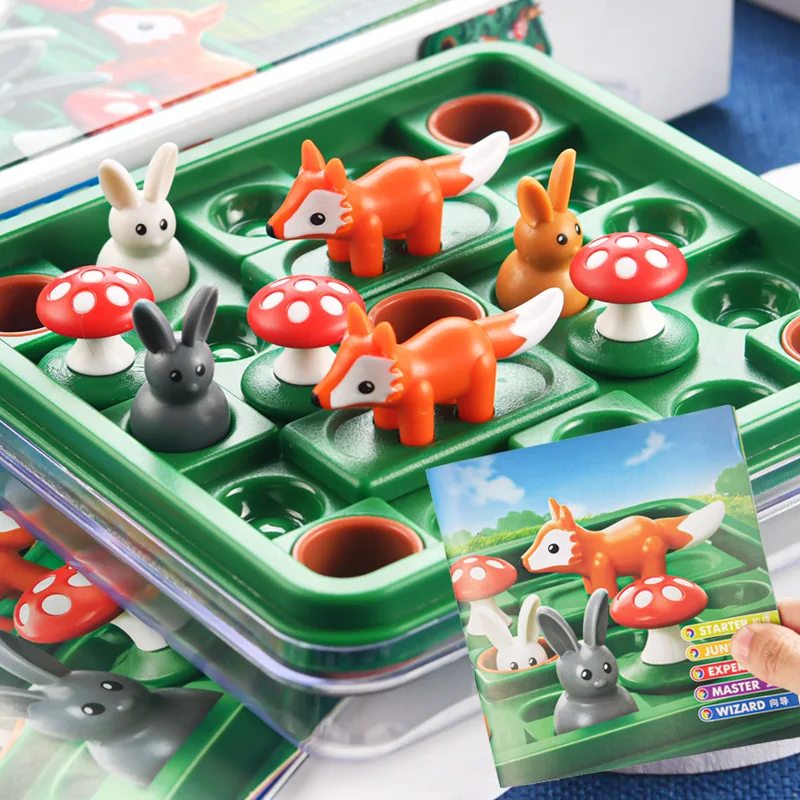 SmartGames Jump In Travel Puzzle Board Game for Kids and Adults Ages 7+ Jumping Jack Challenge Fun for Family and Friends 3