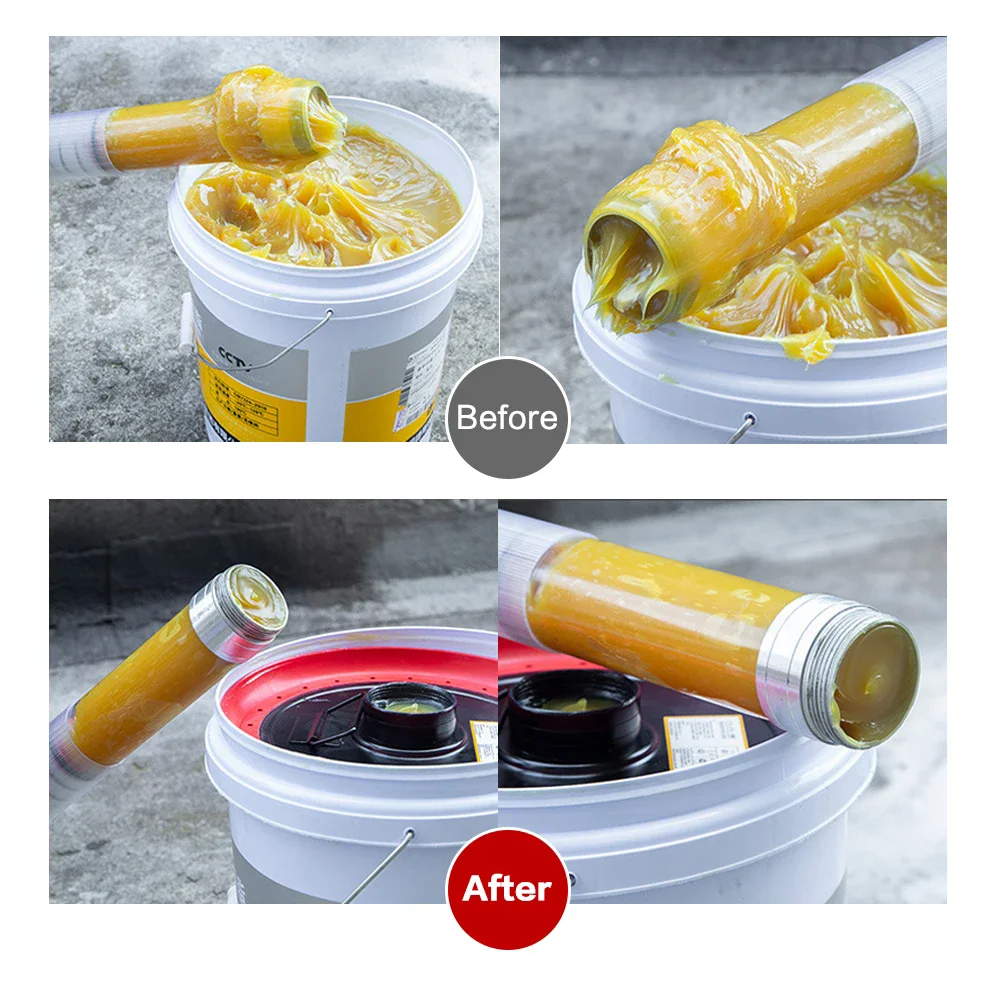 Universal Grease Suction Plate Butter Gun Oil Suction Pan 56/60mm Leakproof Lubricating Oil Aid Cup For Car Accessories
