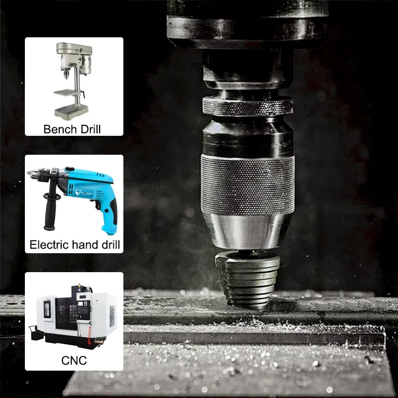 XCAN Schritt Bohrer Metall Bohrer 4-12/20/32mm 6-30mm HSS Kobalt schritt Cone Drill Bit Holz/Metall Loch Cutter Bohren Werkzeug