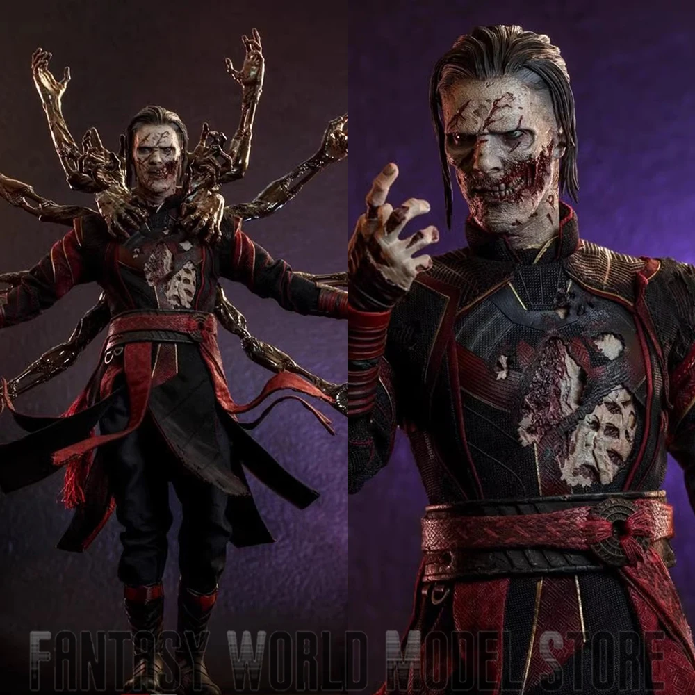 재고 HOTTOYS MMS654 1/6 체중계 광기의 멀티버스 데드 닥터 스트레인지 12 인치 풀 세트, 수집용 액션 피규어 모델