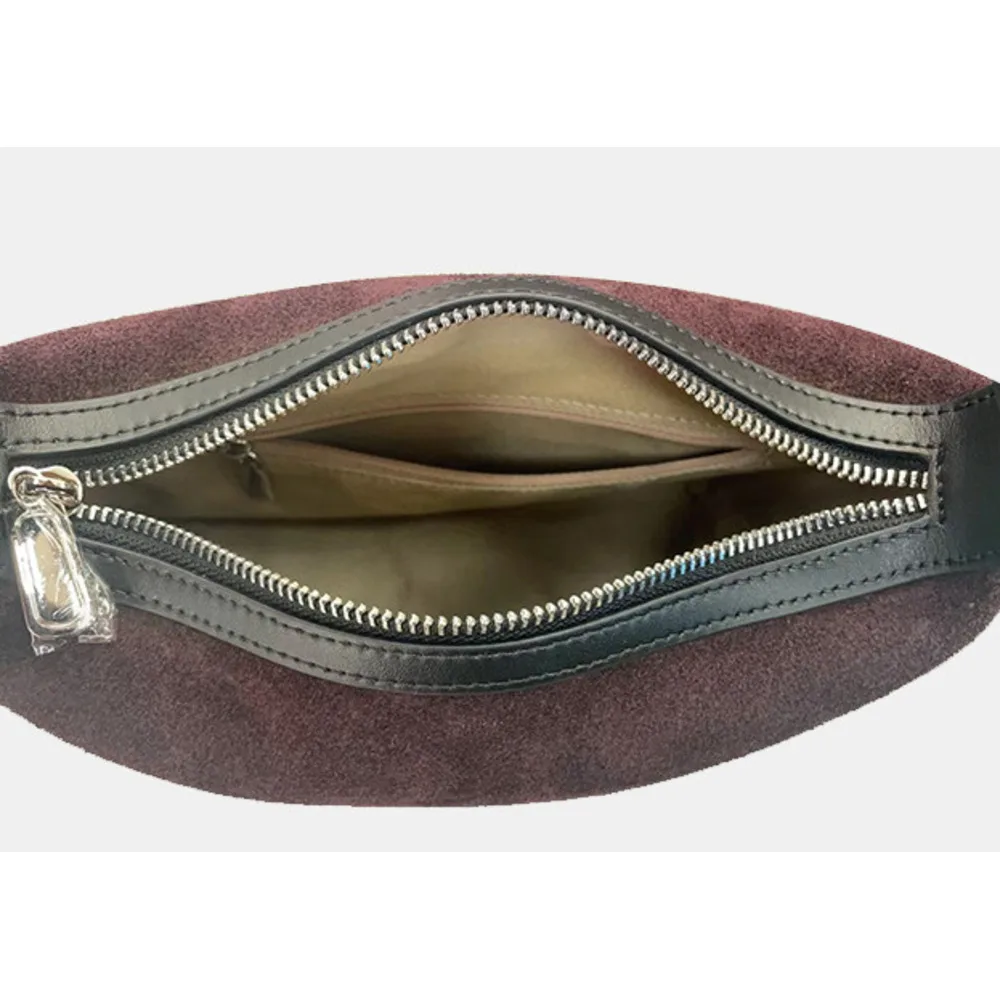 Handheld-Lunchbox mit Quaste 2024 Neue Umhängetasche mit einer Schulter Kleine vielseitige matte Rindsledertasche für Damen_voghion.com