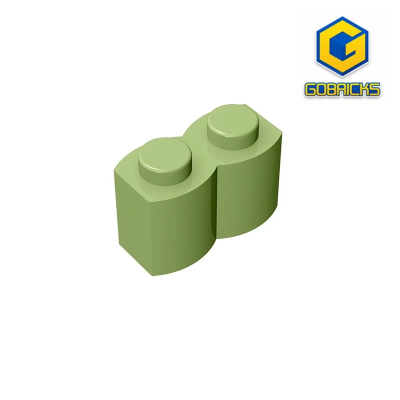 

Gobricks GDS-749 PALISADE BRICK 1X2 compatible with lego 30136 children's DIY Educational Building Blocks Technical