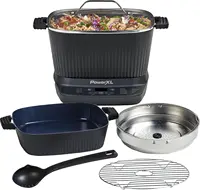 DELUXE 7.5 Quart Digital Multi-Cooker with Automatic Paddle to Stir and Shred, 9 in 1 programmable presets to Sauté, Sear, and B 1