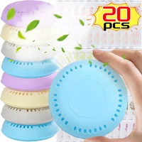 Round Solid Air Freshener Toilet Aromatherapy Fragrance Lasting Wardrobe Car Home Solid Fresher Deodorization Bathroom Supplies