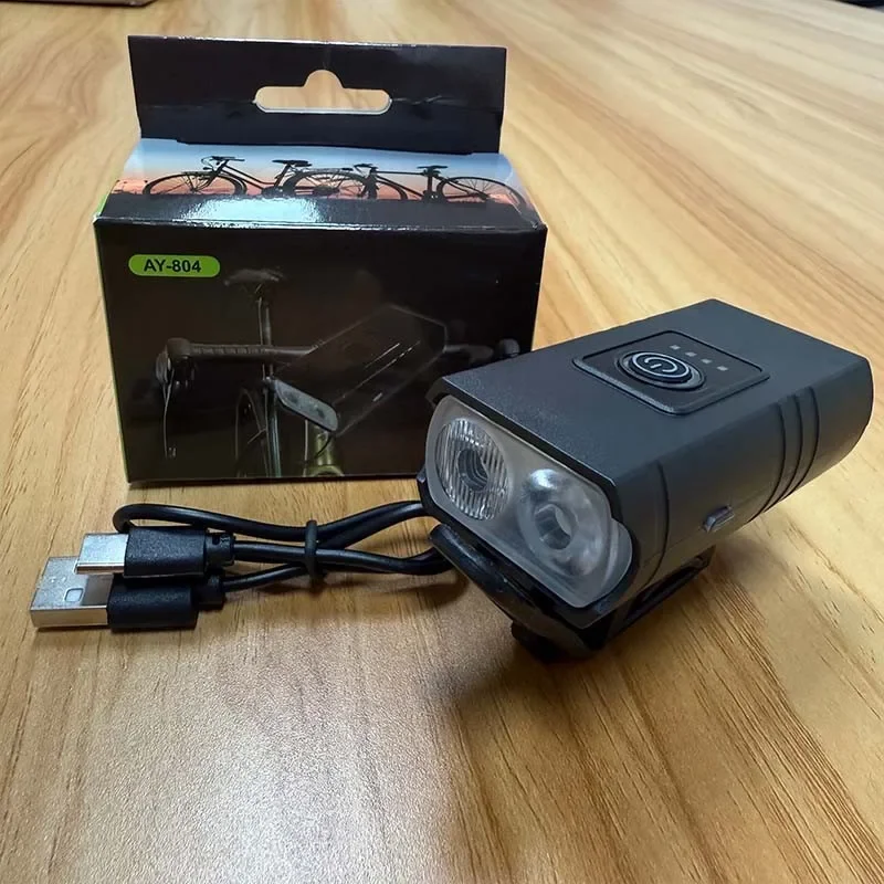 Cycling Light Super Bright Bicycle Front Light Rechargeable Bike Headlight Water