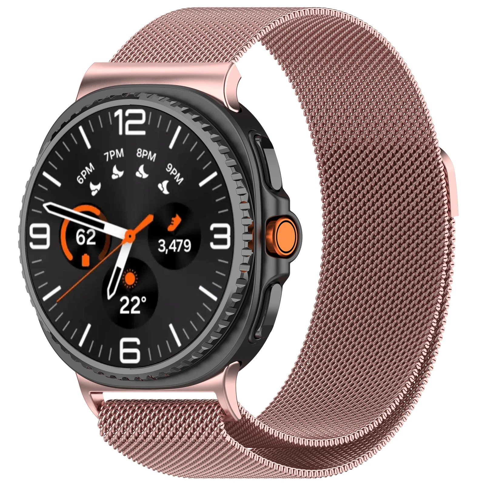 Milanese Magnetic Metal Breathable Replaceable Watch Strap