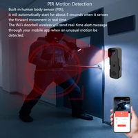 Smart Tuya WIFI Doorbell HD 1080P Video Outdoor Wireless Home Door Bell Waterproof Battery Intercom Speaker Phone Camera - Image 3