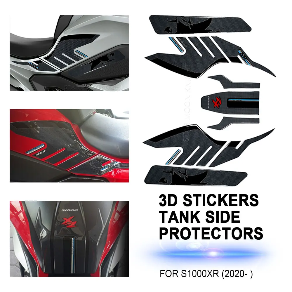 

Motorcycle Tankpad Sticker 3D Tank pad For BMW S1000XR S 1000 XR 2020 2021 2022 Stickers Oil Gas Protector Cover Decoration