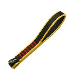 Durable 22KN Nylon Webbing Strap (Yellow 17cm)