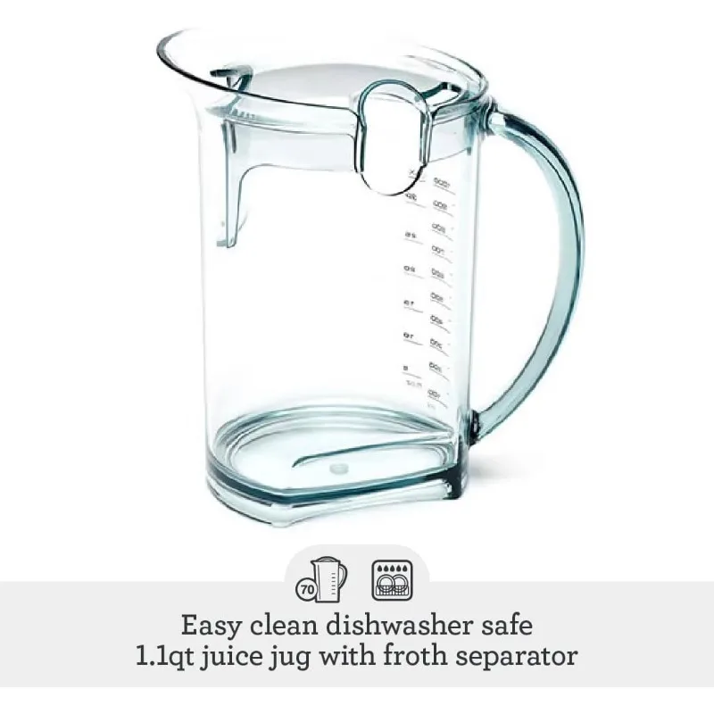 Centrifugal Juicer, 800JEXL Juice Fountain Elite, Brushed Stainless Steel 4