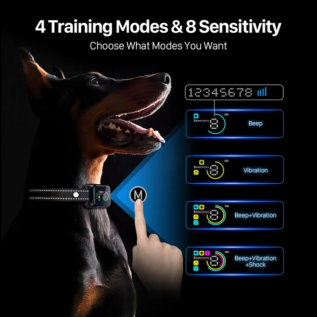 Anti Bark Training Collar For Dog 3