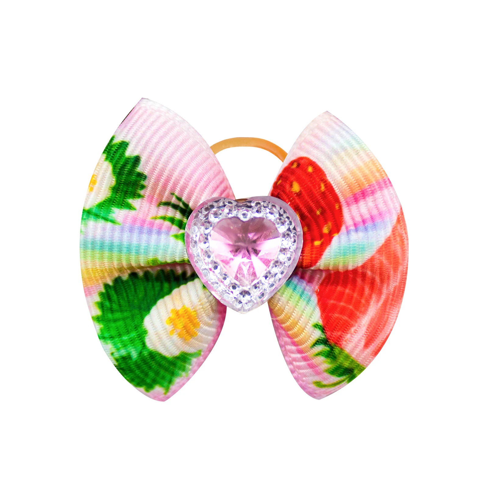 20PCS Dog Hair Bows Pet Dog Boutique Bows Rubber Bands Hair Bowknot Decorate for Dogs Groomining Cat Dog Pet Supplies 6