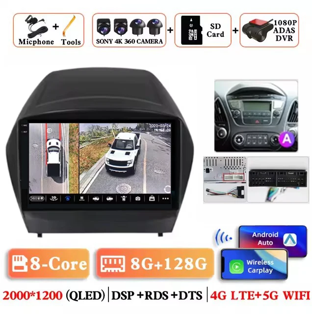 2K8G128G 360 DVR