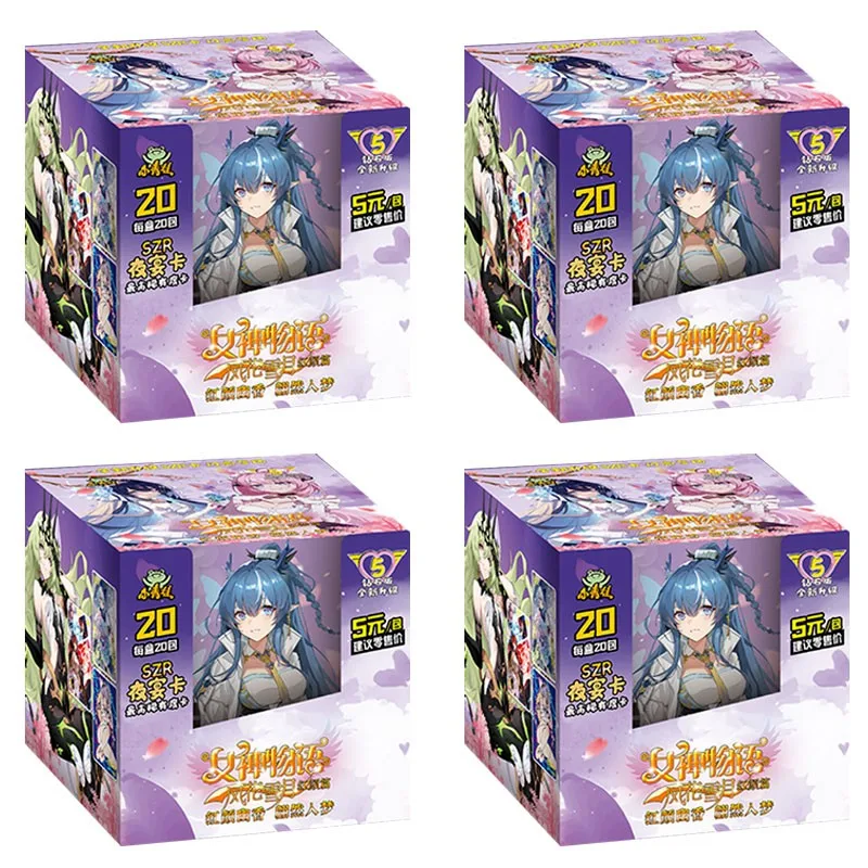 

Goddess Story Waifu Collection Cards Booster Box Anime Girl SCR TCG Game Card Child Kids Table Toys For Family Birthday Gift