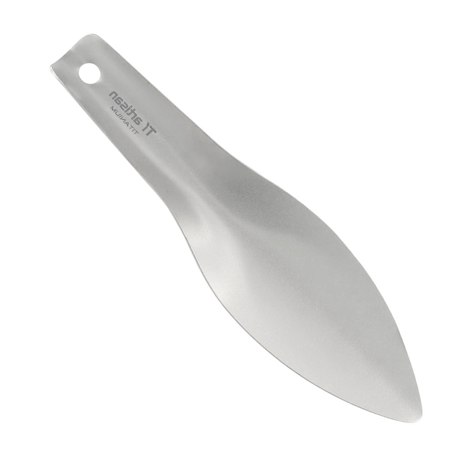 

Backpacking Trowel Titanium Shovel Lightweight Titanium 155 * 40mm Corrosion-resistant For Outdoor Camping Picnic