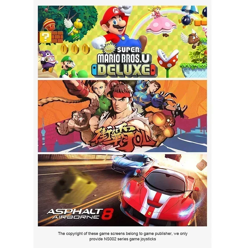 【Hot New Release】 New Gmae Joystick USB Arcade Rocker Game Device Controller Street Fighter Rocker Controller For Nintendo Switch/PS3/ PC/.