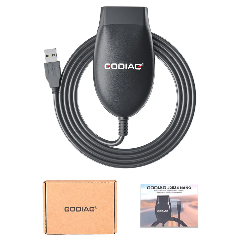 GODIAG GD101 J2534 Diagnosekabel unterstützt J2534 & ELM327 Diagnose J1979 für Toyota/Honda Acura/ODIS/Ford Mazda – Detail 12