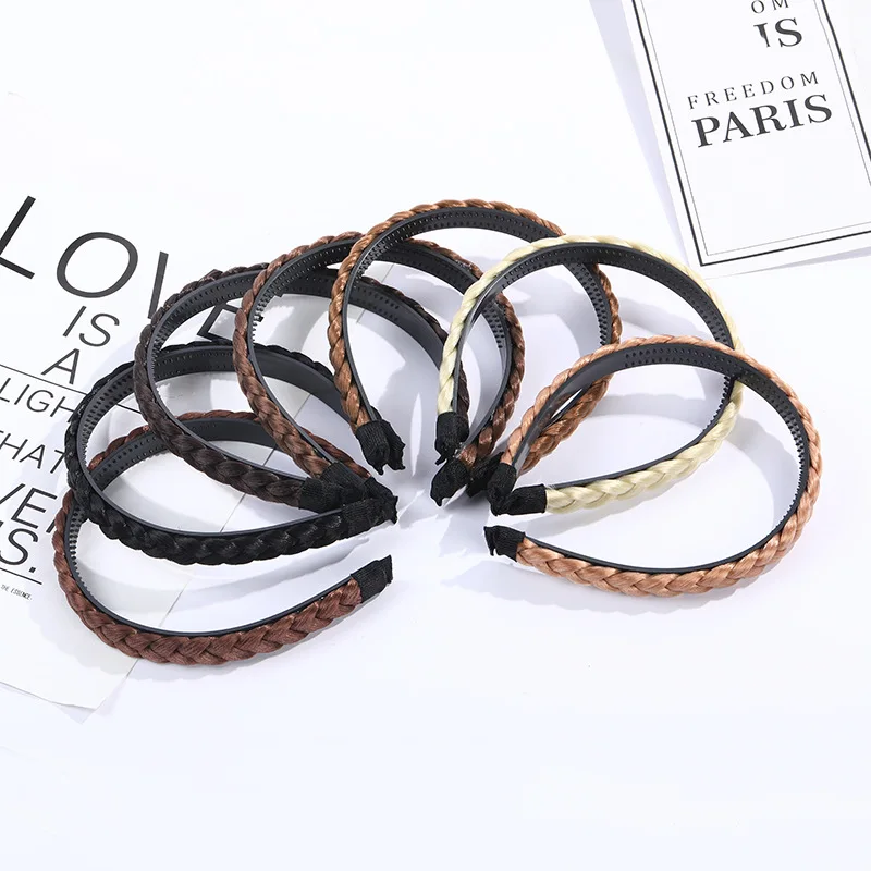 

Повязка для волос крученая Женская, нескользящая, 1,5 см