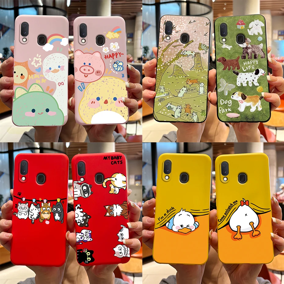 Mobilie Phone Coquesfor Samsung Galaxy A20E Soft Cover Per Telefono In Silicone Per Samsung Galaxy A20E Custodie Protettive Per Feste Divertenti