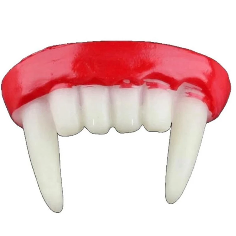 Spooky Vampire Dentures for Halloween Parties and Pranks