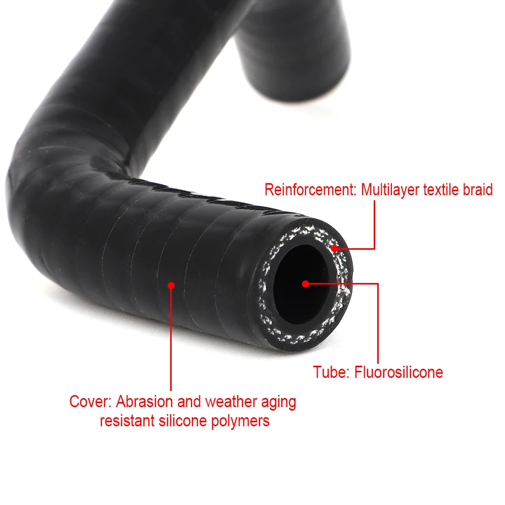 Turbo Coolant Line Repair Hose Kit 06-009-50005 For BMW X5 X6 X5M X6M E70 E71 E72 F15 F16 N63
