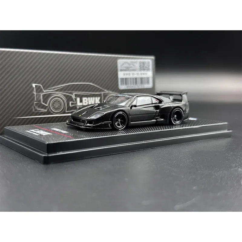 

INNO 1:64 LBWK F40 Full Carbon Diecast Diorama Car Model Collection Toys