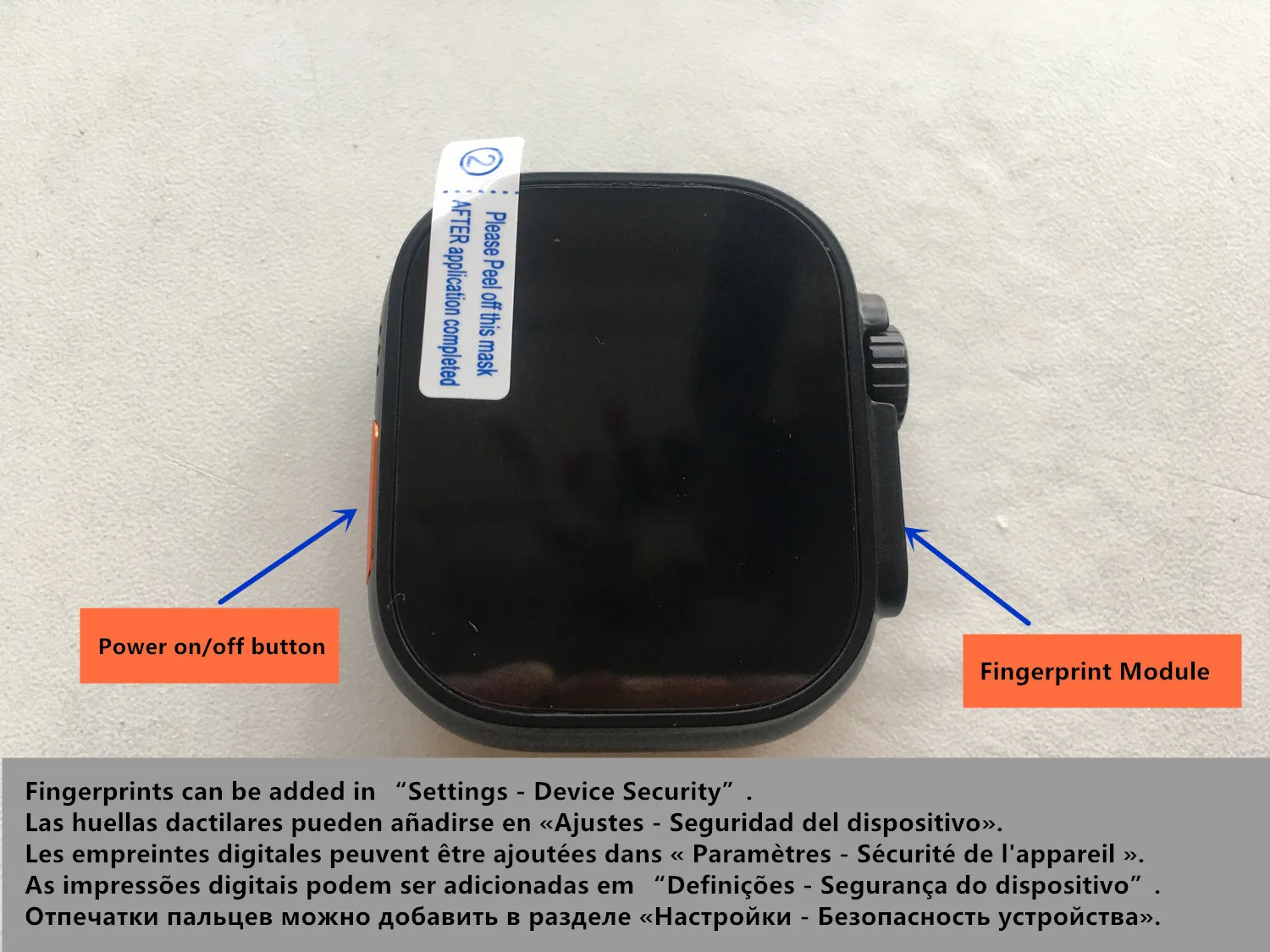 2025 DW100 Pro Fingerprint Edition 4G LTE Android Smartwatch 2.29'' AMOLED Ultra HD Screen 8MP Pull-out Camera Man  Women Watch 2