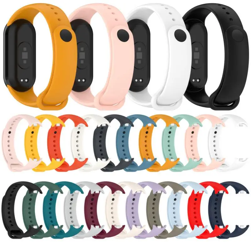 Strap for Xiaomi Smart Band 8 Active Bracelet Accessories Silicone  Wristband watchband correa MiBand 8 active strap - AliExpress