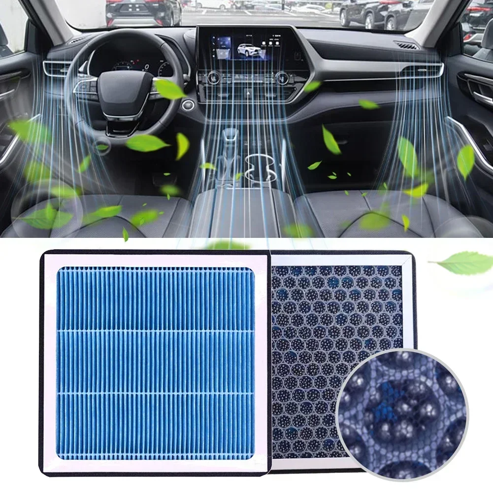 Activated Carbon Air Filter Calm Cooling System Carbon Filter Cabin CF10285 for Highlander for RAV4 TOYOTA Cabin Air