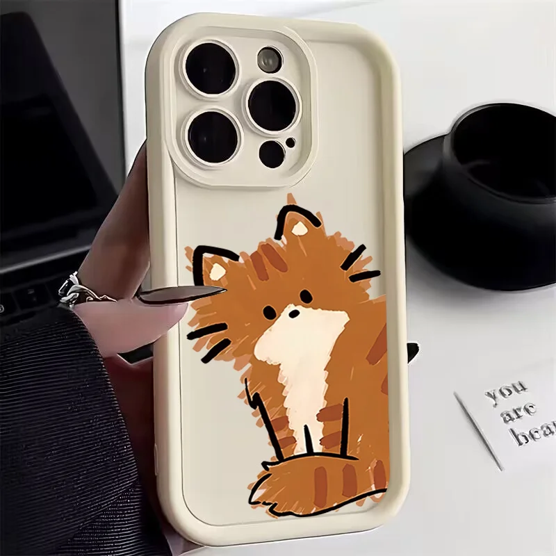 Colorful Cats Painting Phone Protector Case