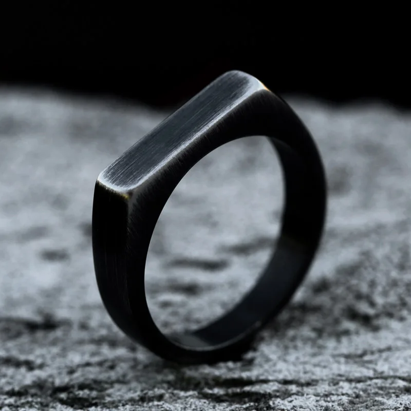 Stainless Steel Ring Finger Ring Unique Design for Man Antique Jewelry LLBR8-437R