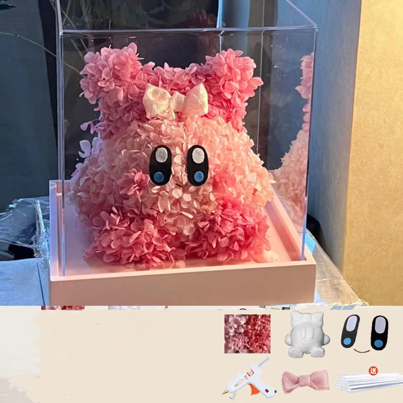 

Симпатичная кавайная сумка из пеноматериала Kirby Yongshenghua, самодельные Украшения для сцены, подарок на день рождения для взрослых и детей, игрушка в подарок