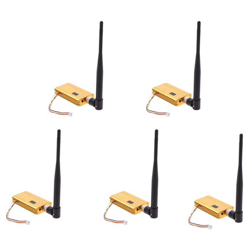 

5X FPV 1,2 ГГц 1,2G 8CH 1500 МВт беспроводной AV передатчик ТВ Аудио Видео приемник Combo для QAV250 250 FPV RC(C)