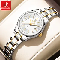 ERNIE KLEIN Women‘s Watches Simple Luxury Fashion Elegant Female Wristwatch Waterproof Luminous Date Exquisite Gift for Girl 1