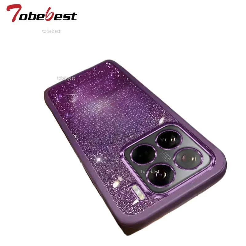 Bling Glitter Silicone Camera Protector Soft Back Case