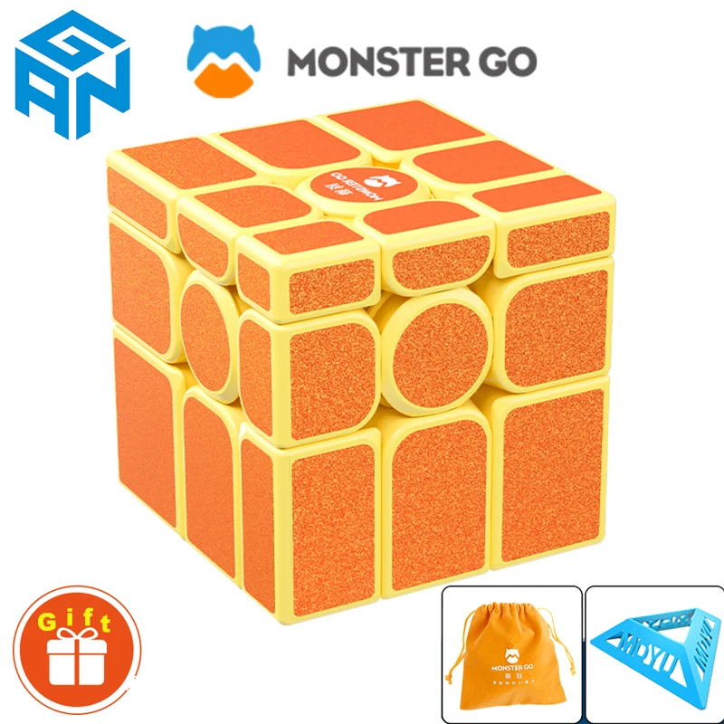 Gan Monster Go Mirror Special Magic Cube 3X3X3 Professional 3X3 Speed Puzzle 3X3 Children'S Fidget Gift Giocattoli Per Bambini