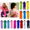 Feather Boa Plush Feather Trim Stripe Shawl for Wedding Dress Clothes Decors 1