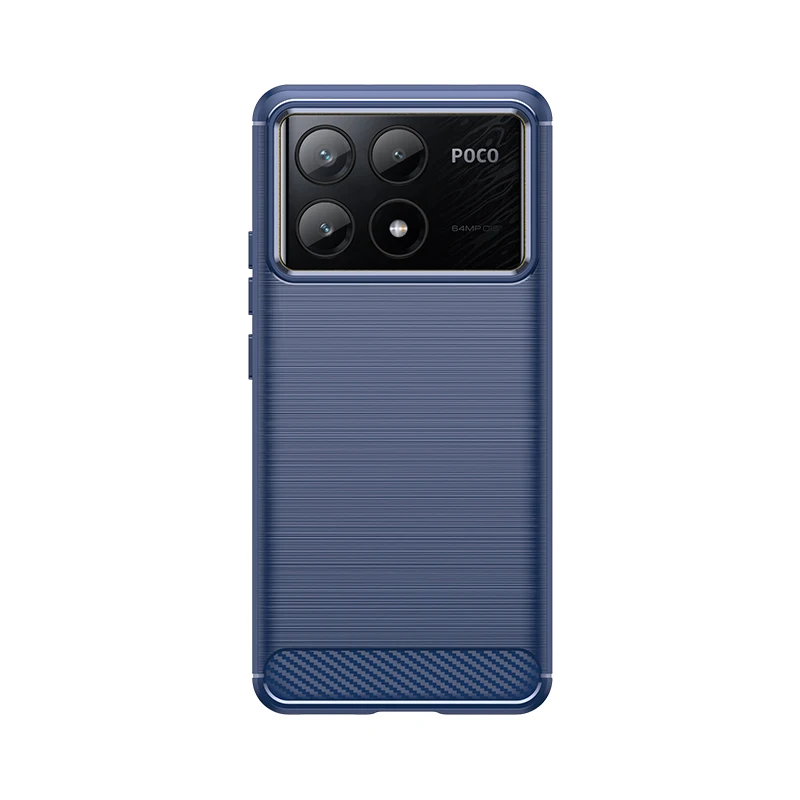 Luxury Shockproof TPU Brushed Rubber Protective Phone Case