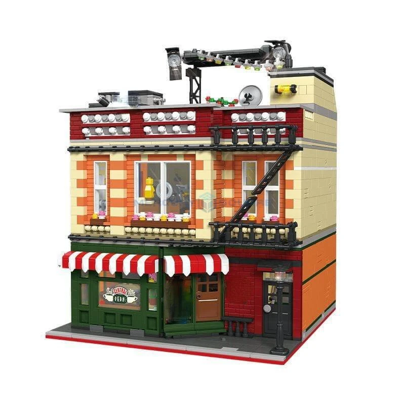

Central Park Coffee Shop Model Building Blocks MOC 89106 City Street View Store Streetscape Architecture Bricks Toy Gift Kids