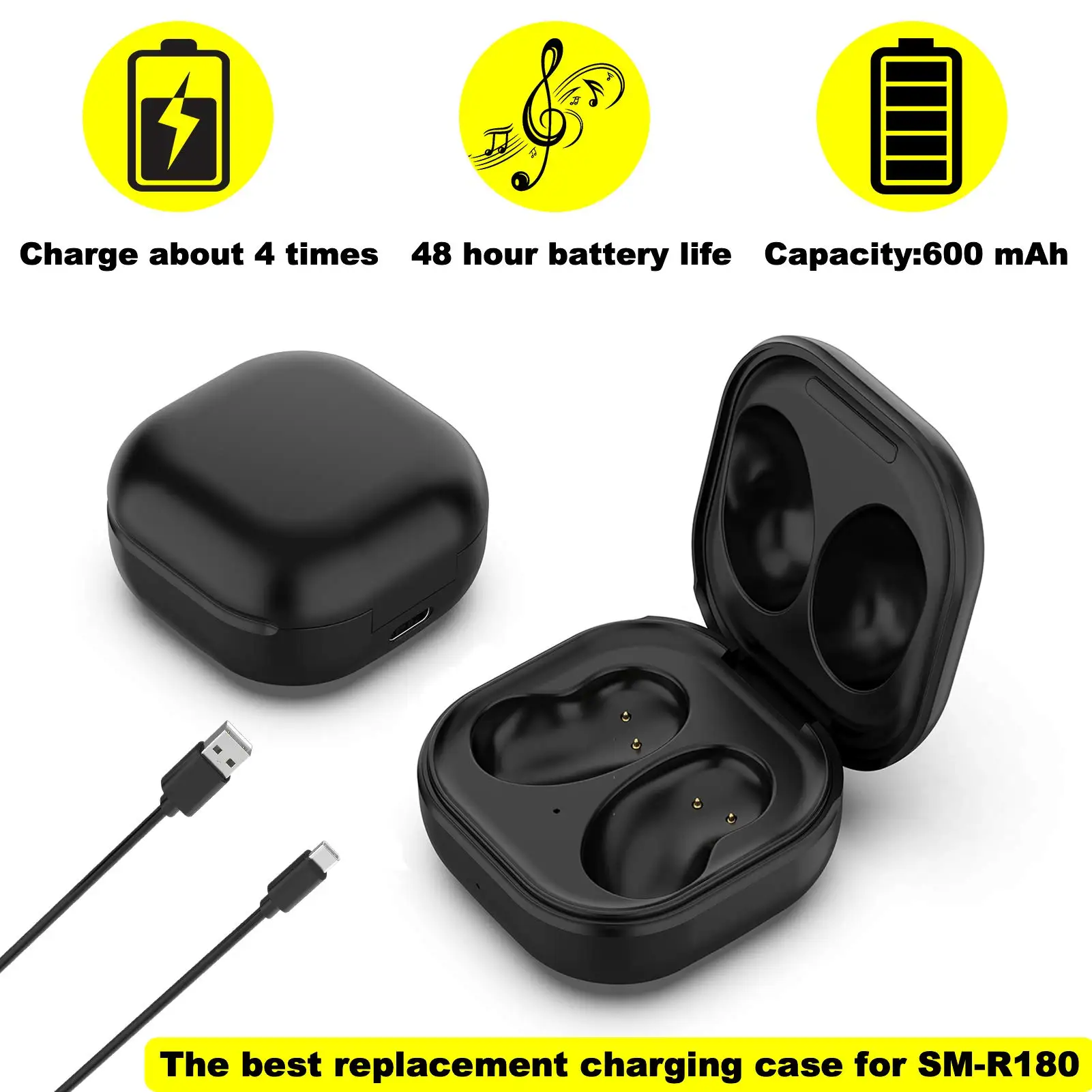 Fully Charged Charging Case For Samsung Earbuds Charging Case