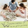 Photo Custom Wooden Puzzle Personalized Jigsaw Round Heart Shape DIY Assemble Game Toys for Adults Kids Decoration With Box 6