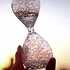 Glass Bubble Hourglass Nordic Modern Home Decor Geometry Crafts Liquid Sandglass Fun Drift Bottle Sand Clock Desktop Ornaments 4