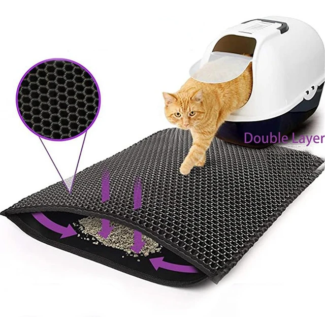 Waterproof Pet Cat Litter Mat: Keeping Your Home Clean and Your Cat Happy