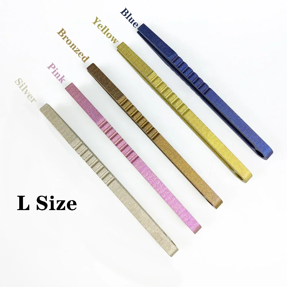 2 Sizes Portable Titanium Alloy Tweezers Outdoor Survival Camping Travel Mini Tools EDC Equipment
